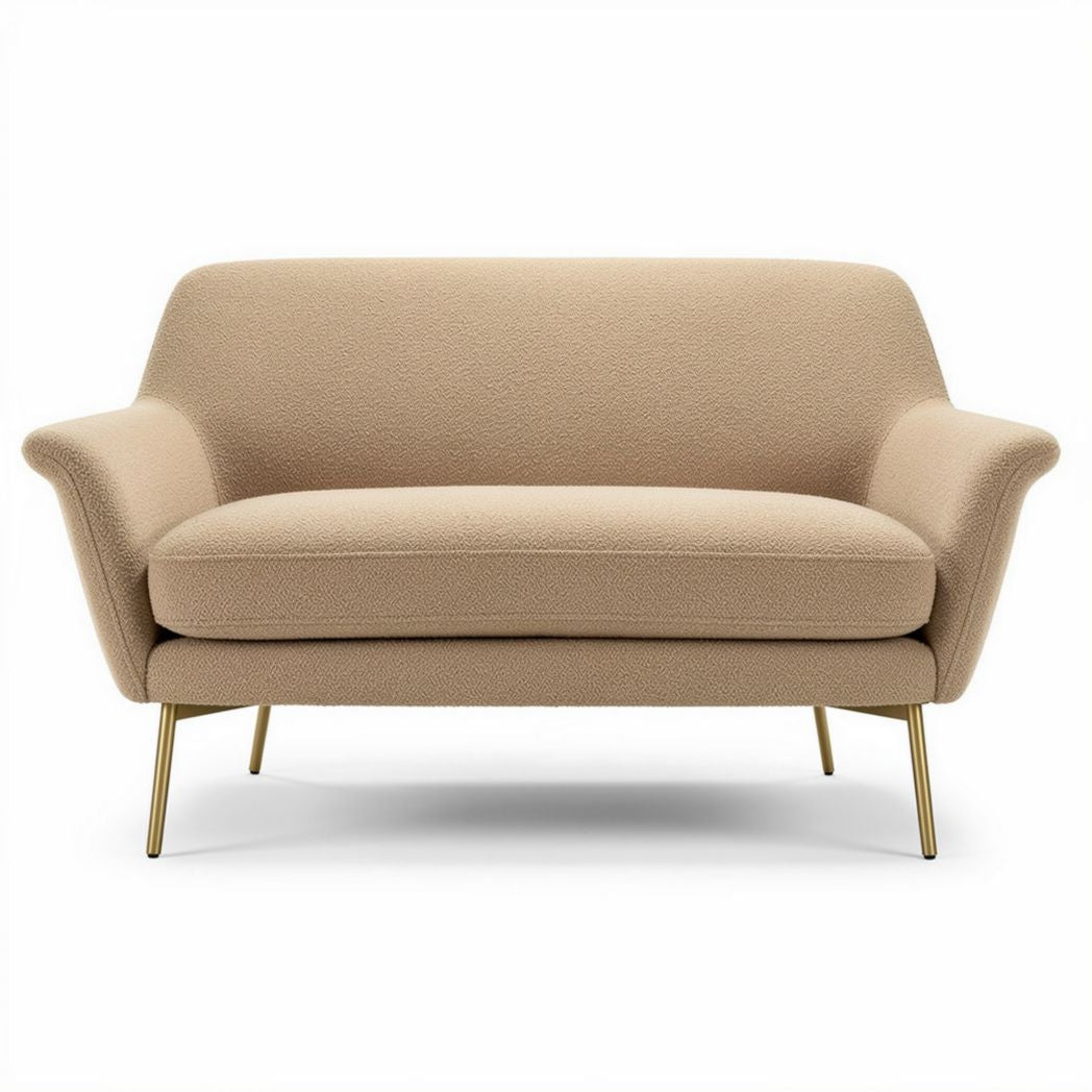 Divano in tessuto per soggiorno – 150 x 80 x 75 cm