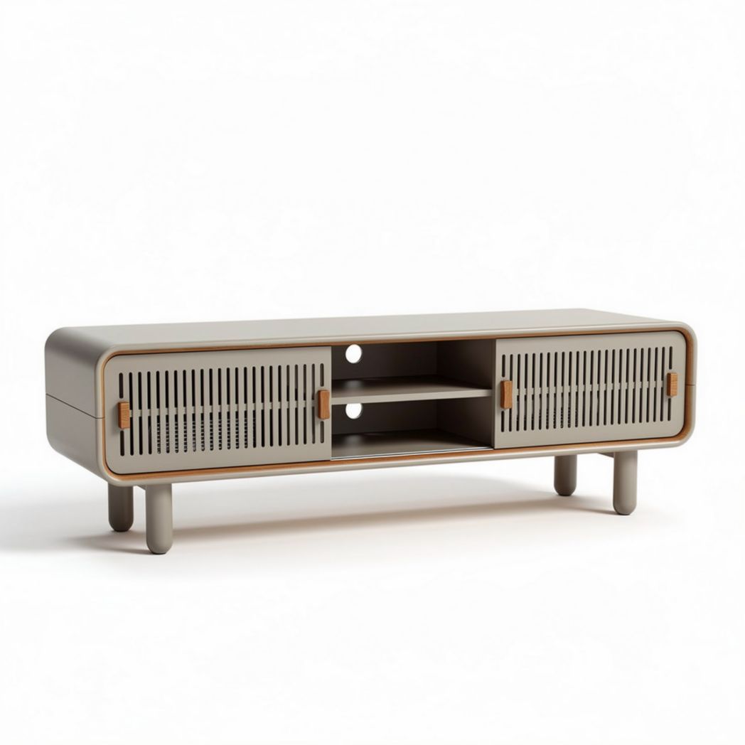 Mobile televisore in legno strutturato per soggiorno – 150 x 40 x 50 cm