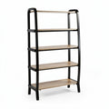 Scaffale in legno e metallo per uso domestico – 80 x 30 x 120 cm