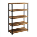 Scaffale in metallo e legno per organizzazione di spazi – 80 x 30 x 150 cm